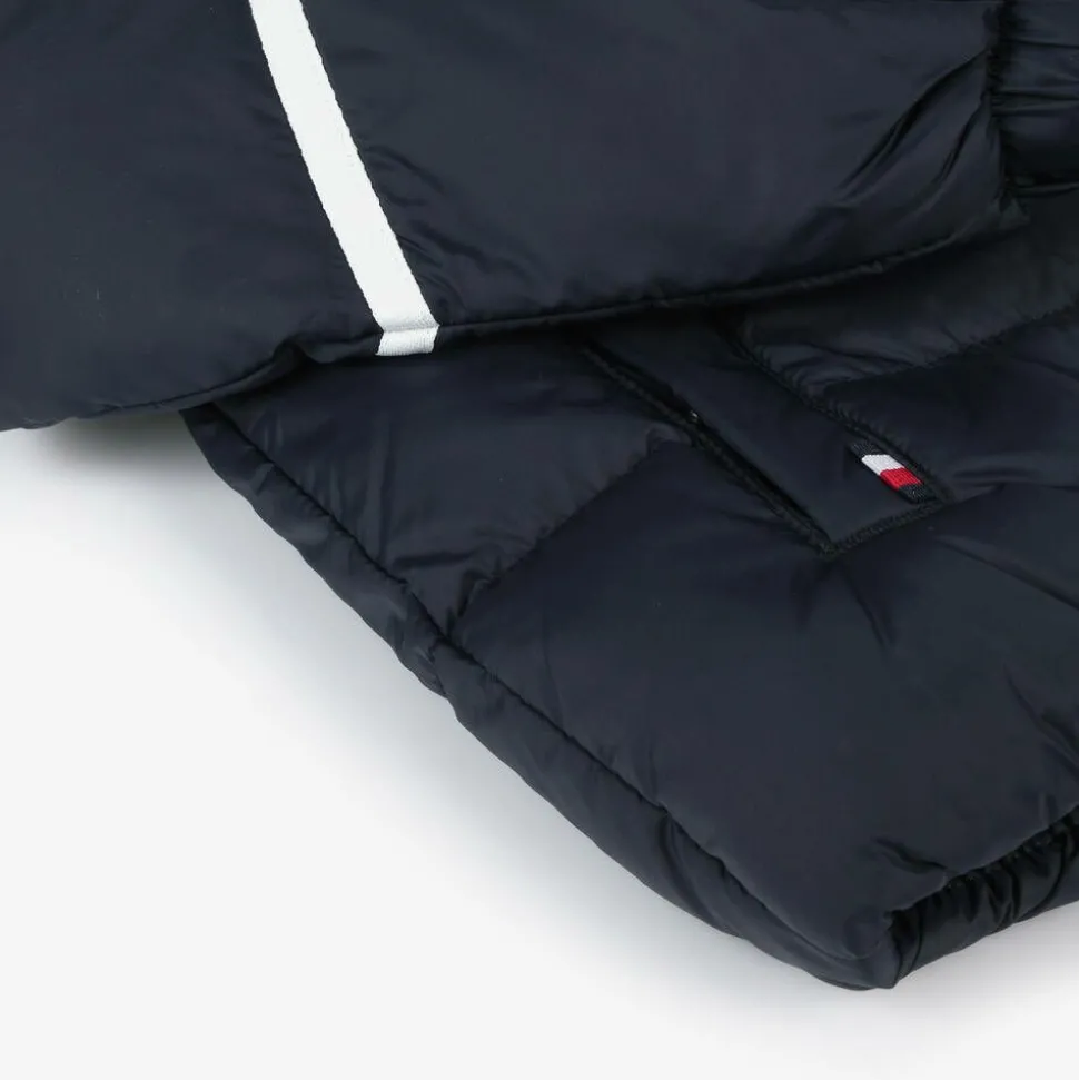 Navy Blue Puffer Jacket