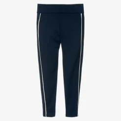 Navy Blue Quick Dry Sports Leggings