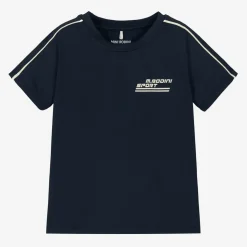 Navy Blue Quick Dry Sports T-Shirt