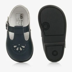 Navy Blue T-Bar Shoes
