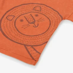 Orange Cub Organic Cotton T-Shirt