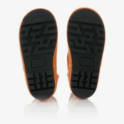 Orange Tiger Rain Boots