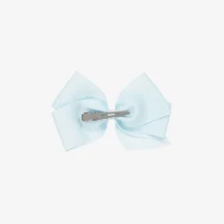 Pale Blue Bow Hair Clip (12cm)
