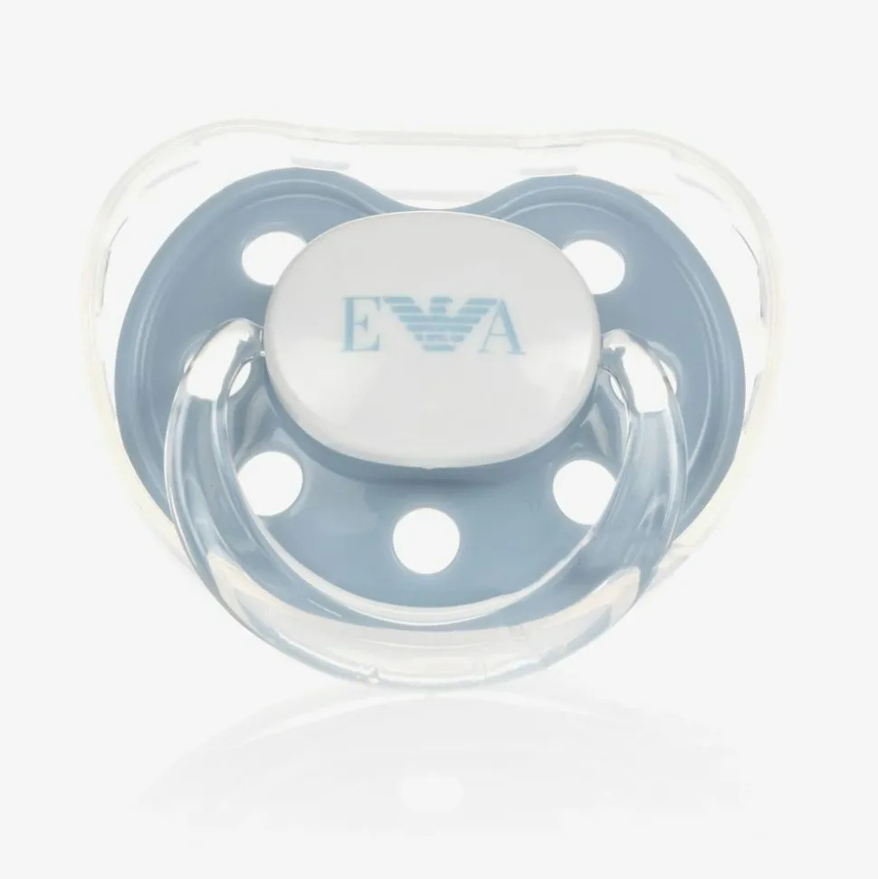 Pale Blue Dummy & Clip Set