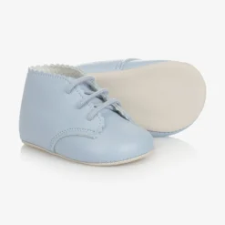 Pale Blue Pre-Walker Shoes