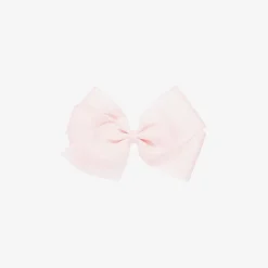 Pale Pink Bow Hair Clip (12cm)