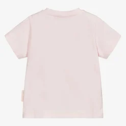 Pale Pink Logo Baby T-Shirt