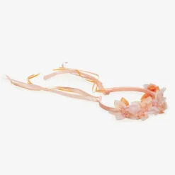 Peach Pink Floral Garland