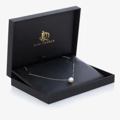 Pearl & Silver Necklace (45cm)