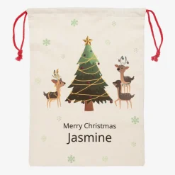 Personalised Reindeer Christmas Sack (64cm)