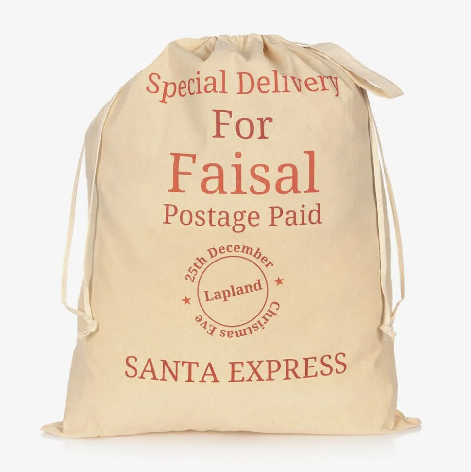Personalised Santa Express Christmas Sack (59cm)