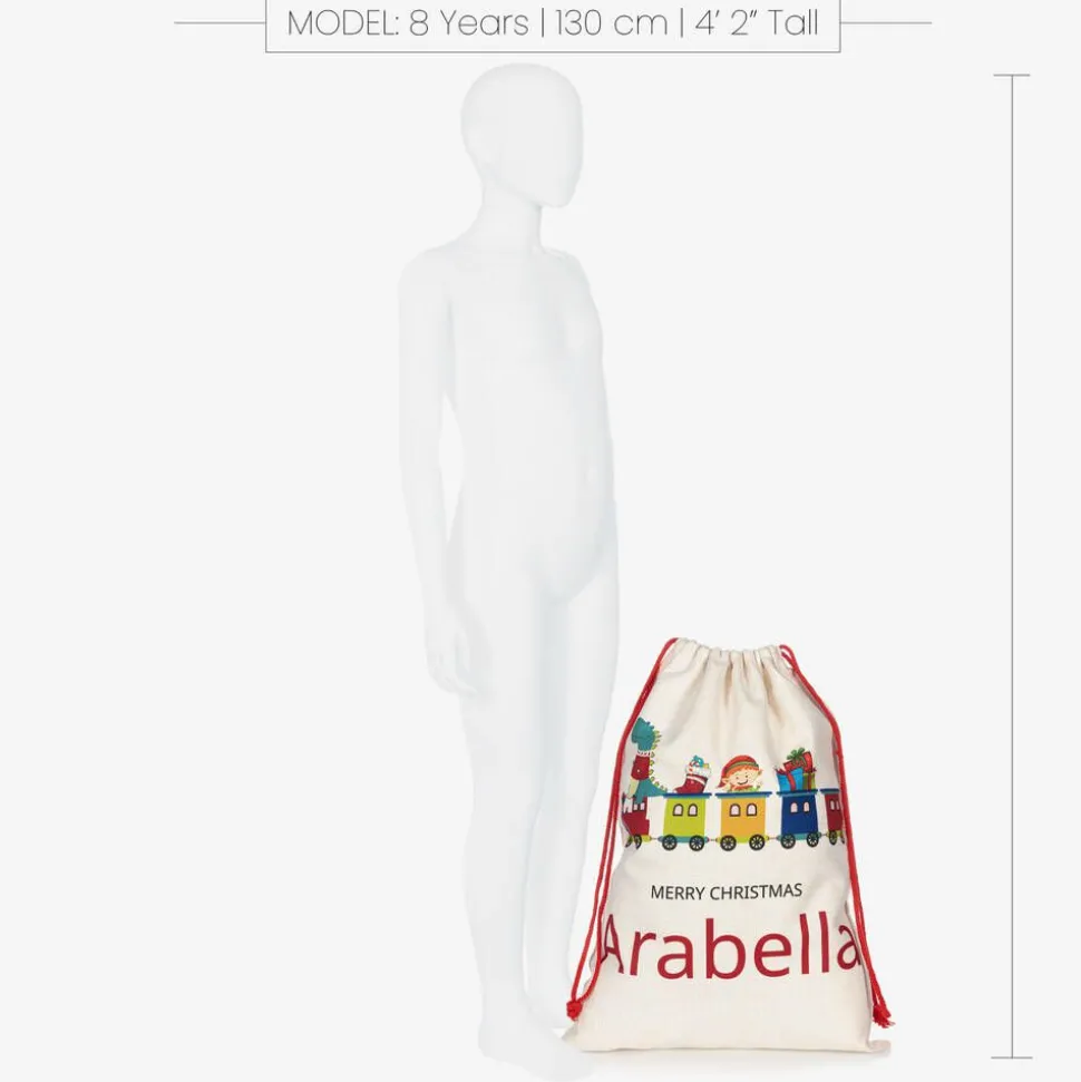 Personalised Train Christmas Sack (64cm)