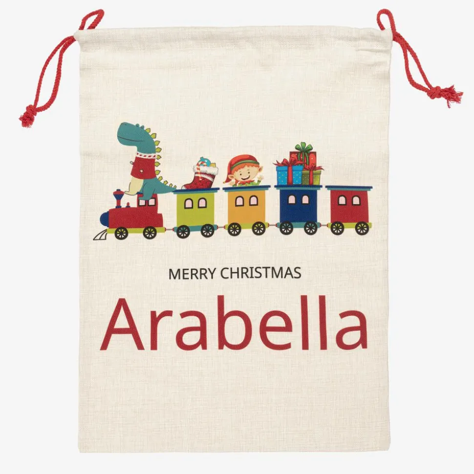 Personalised Train Christmas Sack (64cm)