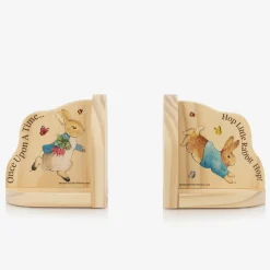 Peter Rabbit Wooden Bookends (14cm)
