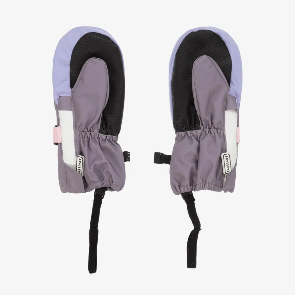 Pink & Purple Ski Mittens