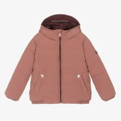 Pink & Red Reversible Puffer Jacket