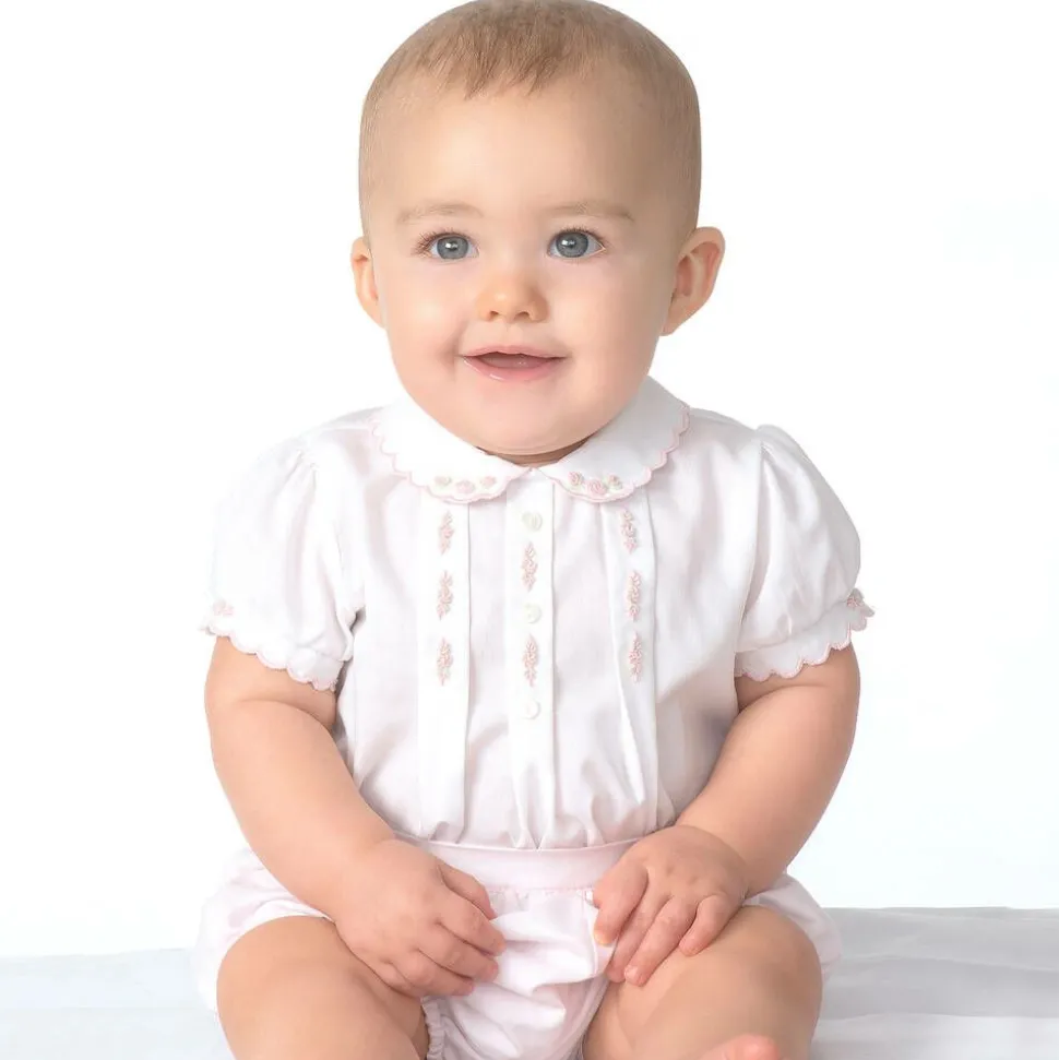 Pink & White Buster Suit