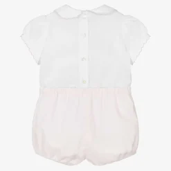 Pink & White Buster Suit