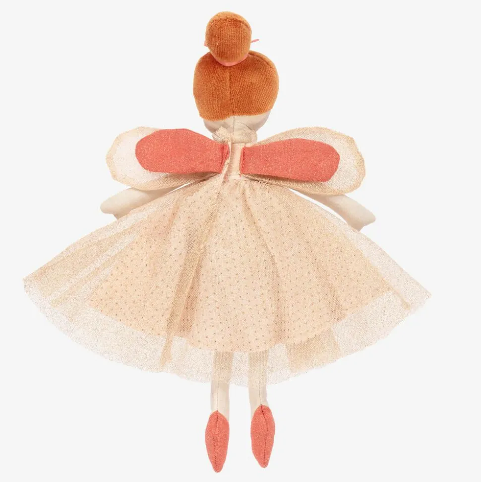 Pink & Gold Tulle Fairy Doll (30cm)
