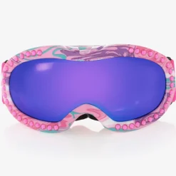 Pink & Purple Ski Goggles