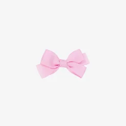 Pink Bow Hair Clip (7cm)