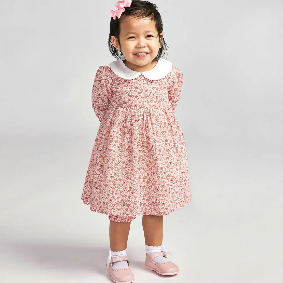 Pink Bow Hair Clip (7cm)