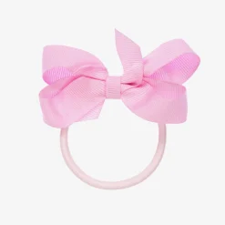 Pink Bow Hair Elastic (7cm)