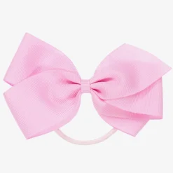 Pink Bow Hair Elastic (12cm)