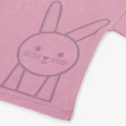 Pink Bunny Organic Cotton T-Shirt