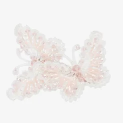 Pink Butterfly Hairclip (11cm)