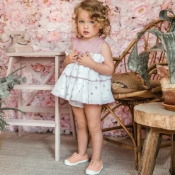 Pink Canvas Slip-On Trainers