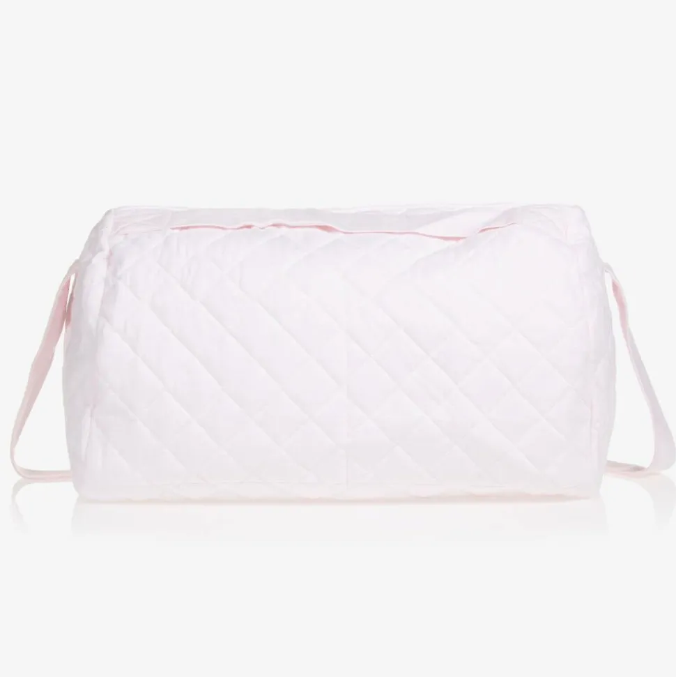 Pink Cotton Baby Changing Bag (44cm)