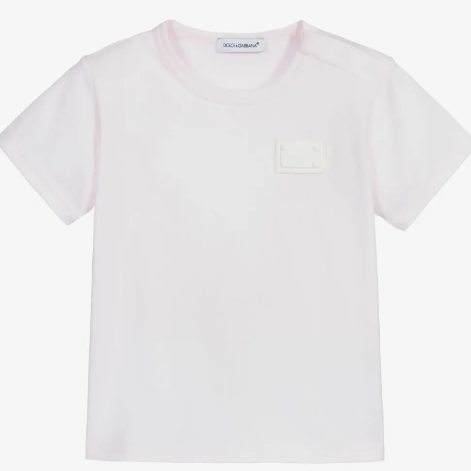 Pink Cotton Baby T-Shirt