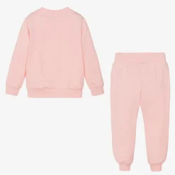 Pink Cotton Tracksuit