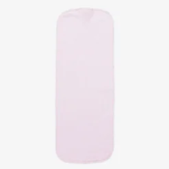 Pink Crescent Moonlight Pima Cotton Burp Cloth (48cm)