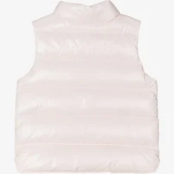 Pink Down Padded Bernard Puffer Gilet