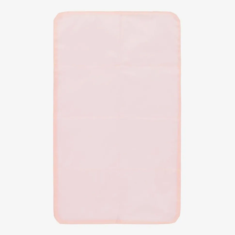 Pink Faux Leather Changing Backpack (37cm)