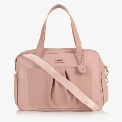 Pink Faux Leather Changing Bag (40cm)