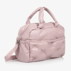 Pink Faux Leather Changing Bag (46cm)