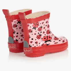 Pink First Walker Rain Boots