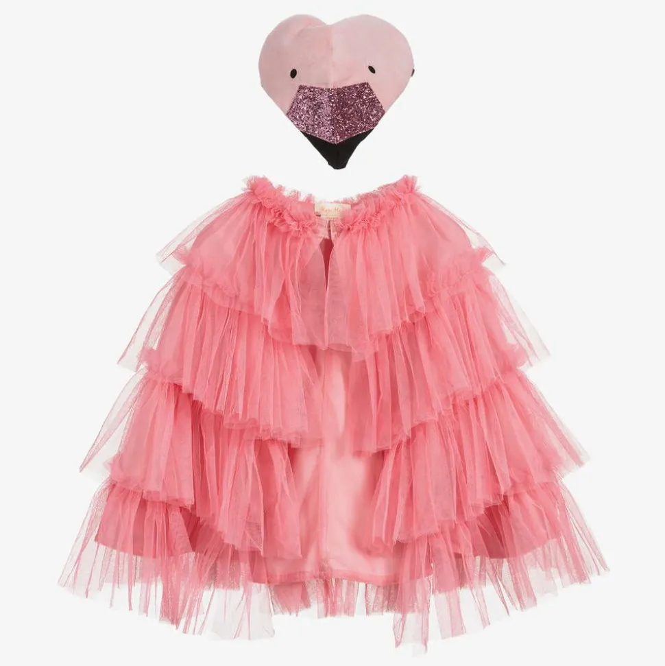 Pink Flamingo Cape Costume