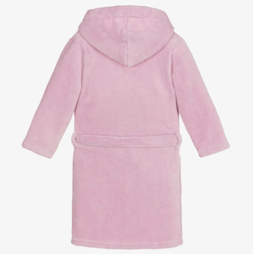 Pink Fleece Dressing Gown