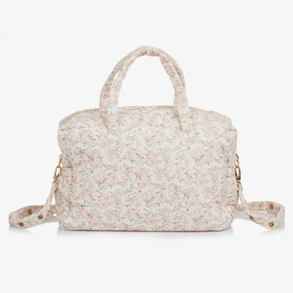 Pink Floral Changing Bag (41cm)