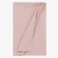 Pink Knitted Baby Blanket (87cm)