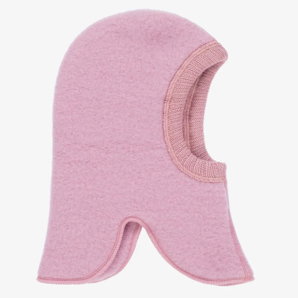 Pink Merino Wool Balaclava