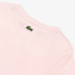 Pink Organic Cotton Crocodile T-Shirt