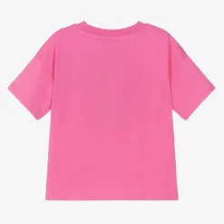 Pink Organic Cotton Graphic T-Shirt