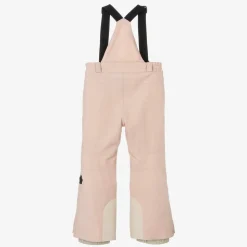 Pink Padded Ski Salopettes