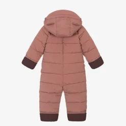 Pink Padded Snowsuit