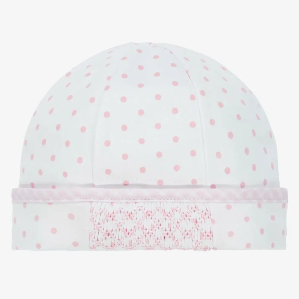 Pink Pima Cotton Baby Hat